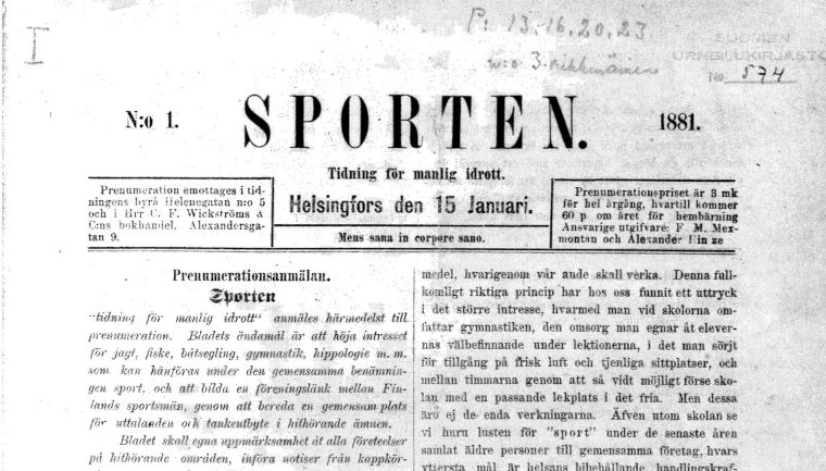 Sporten